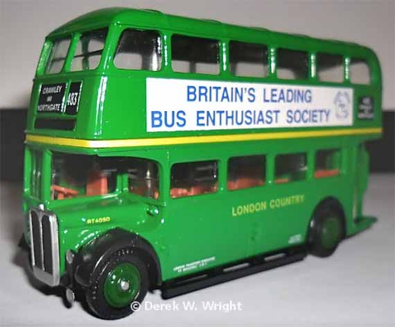 London Country AEC Rgent 3RT RT4050